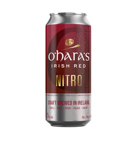 O'Hara's Irish Stout Nitro Red - 440ml Can